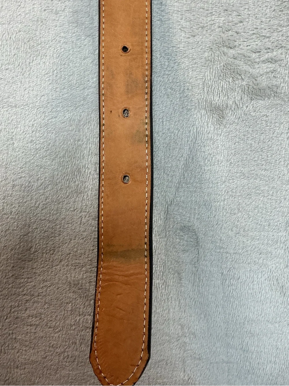 Kids Black Western Belt With Bull Buckle